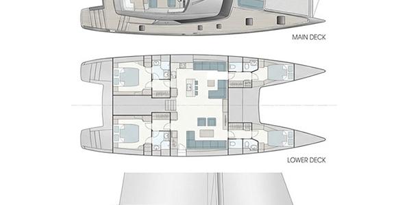 Catamaran Sailing Yacht 16m Plans