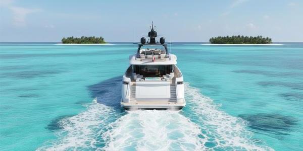 Super Yacht 50m Rear