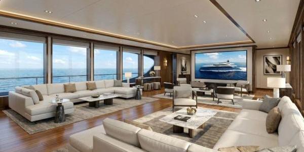 50m Catamaran Saloon