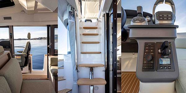 Nimbus 495 Flybridge Helms