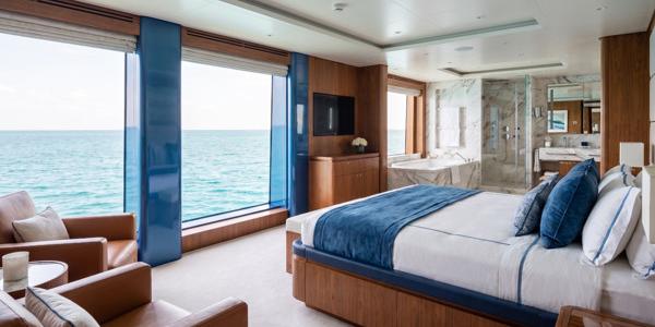 61m Catamaran Super Yacht Cabin