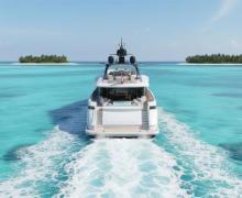 Super Yacht 50m Rear